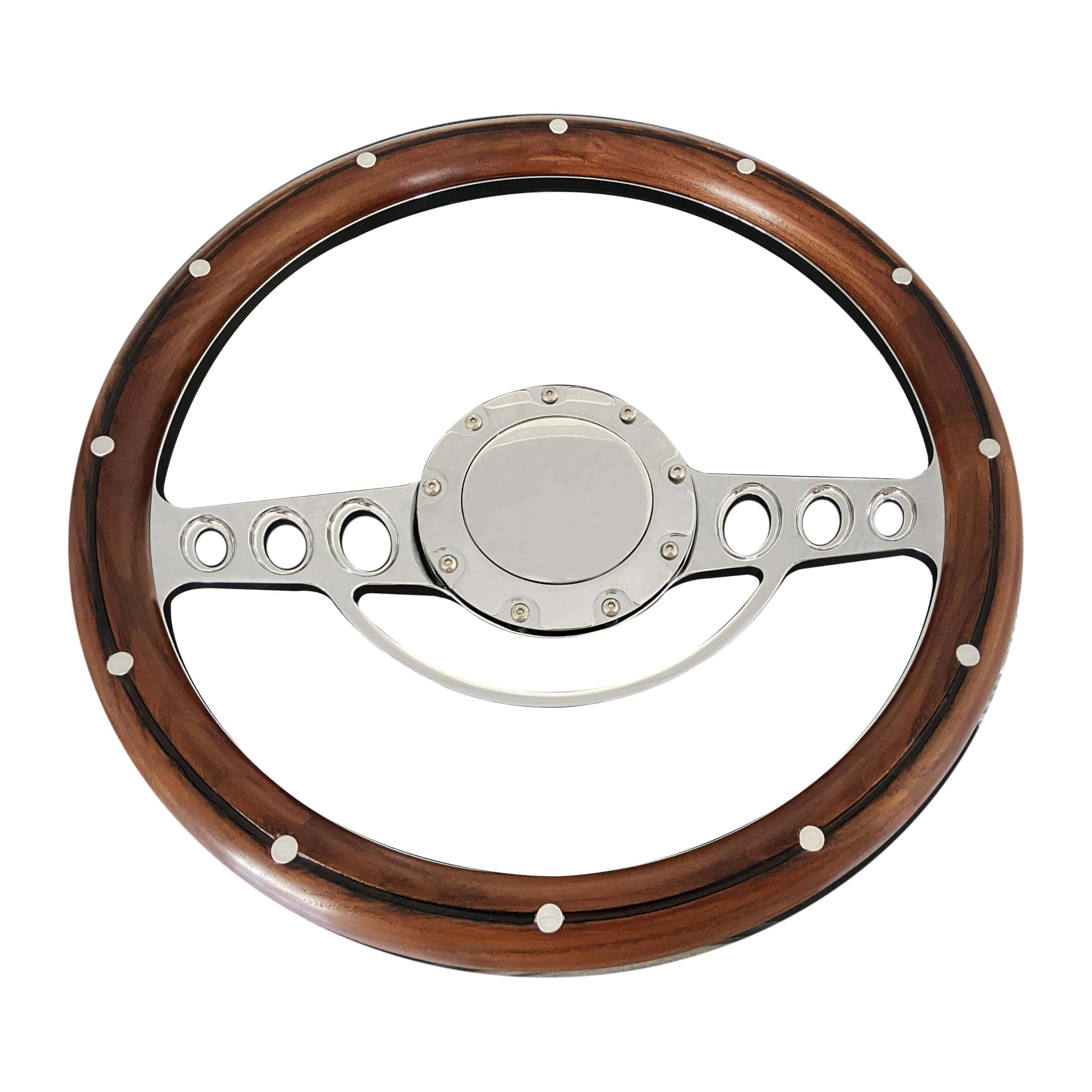 Volante SAGE PERFORMANCE de 14'' de Aluminio Billet Negro