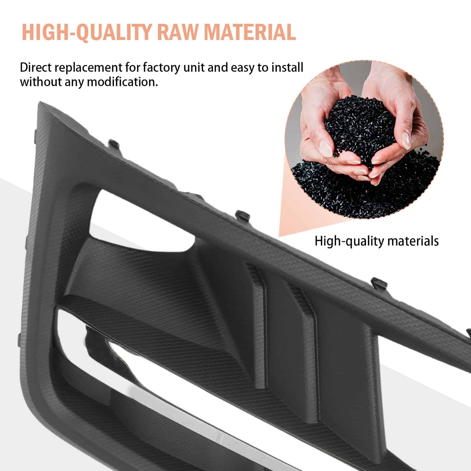 Cubierta de luz antiniebla del lado del conductor para - Imagen 5