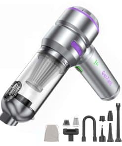 Aspiradora de Mano GenTant Mini Inalámbrica, Aspiradora de