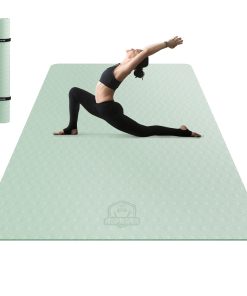 Tapete de Yoga Extra Grande HAPBEAR - -Verde