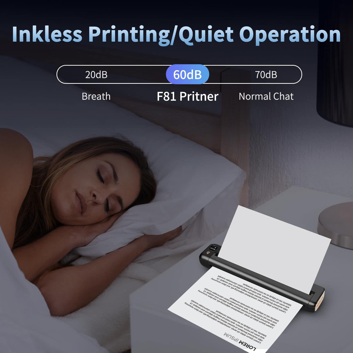 Impresoras Portátiles Rongta Inalámbricas para Viajes, - Imagen 5