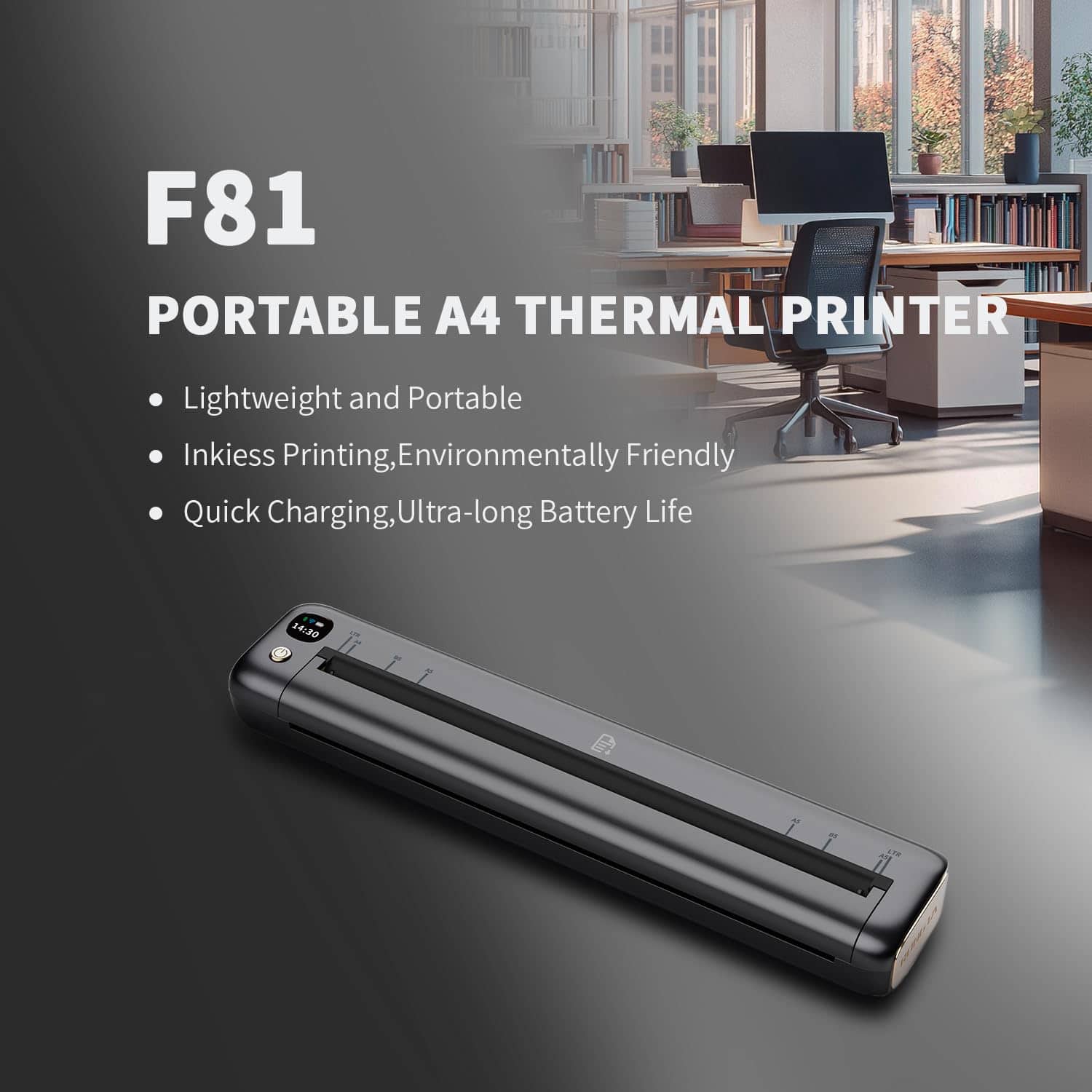 Impresoras Portátiles Rongta Inalámbricas para Viajes, - Imagen 10