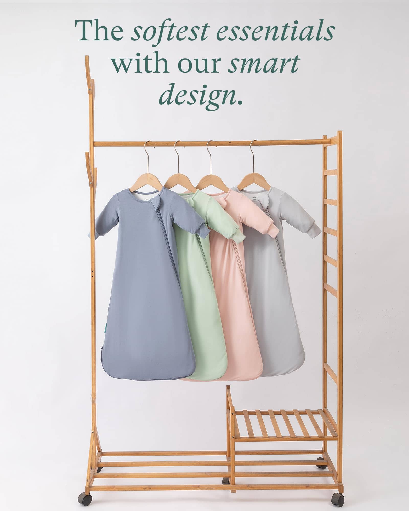 Saco de Dormir de Manga Larga PurComfy -Gris - Imagen 9