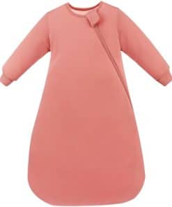 PurComfy Saco de Dormir de Manga Larga -Coral