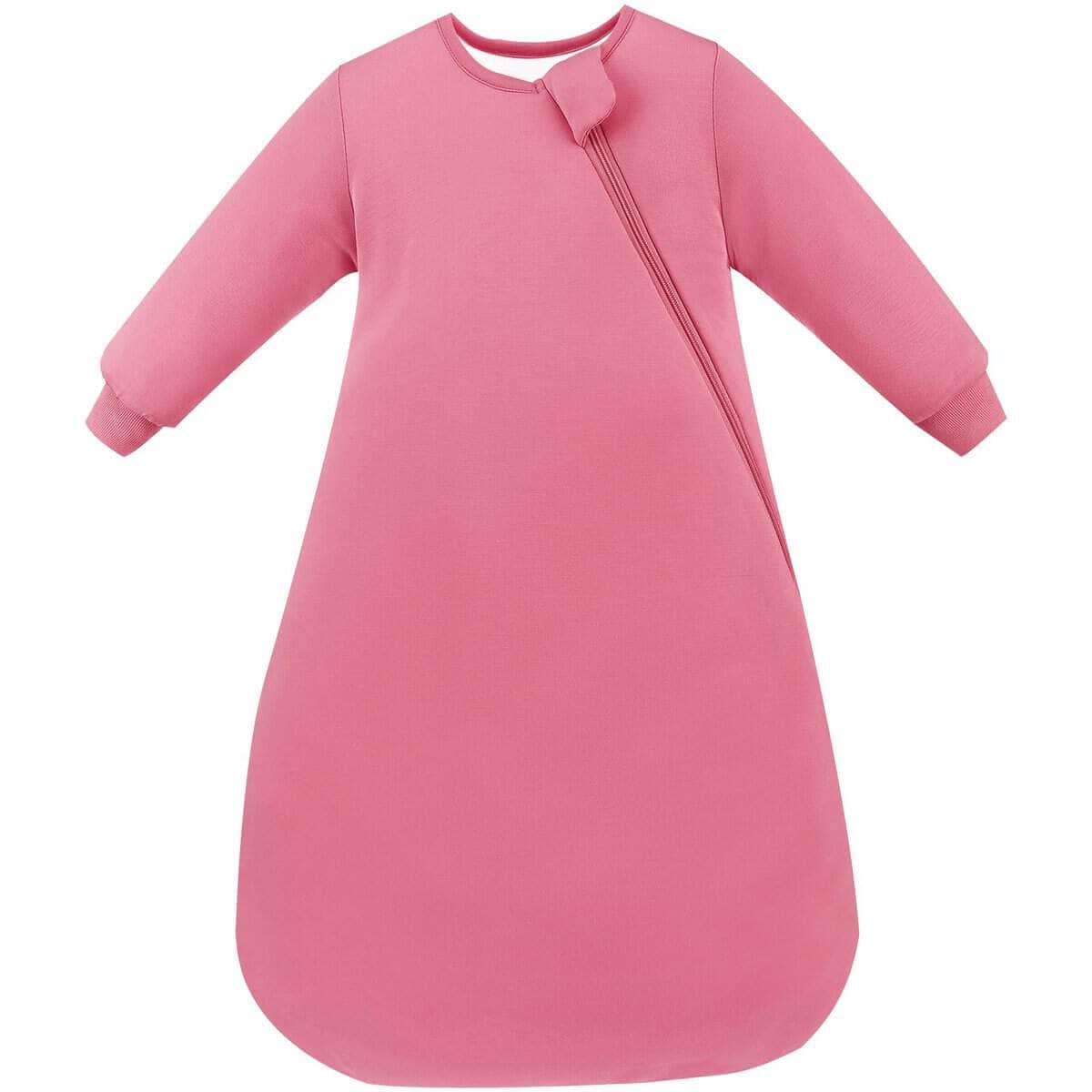 PurComfy Saco de Dormir de Manga Larga -Berry