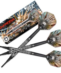 Set de Dardos Suaves Shot! - Gnarly Shredda 90% Tungsteno