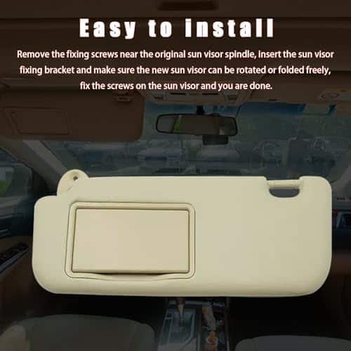 Reemplazo de Visera de Coche Izquierda y Derecha para - Imagen 7