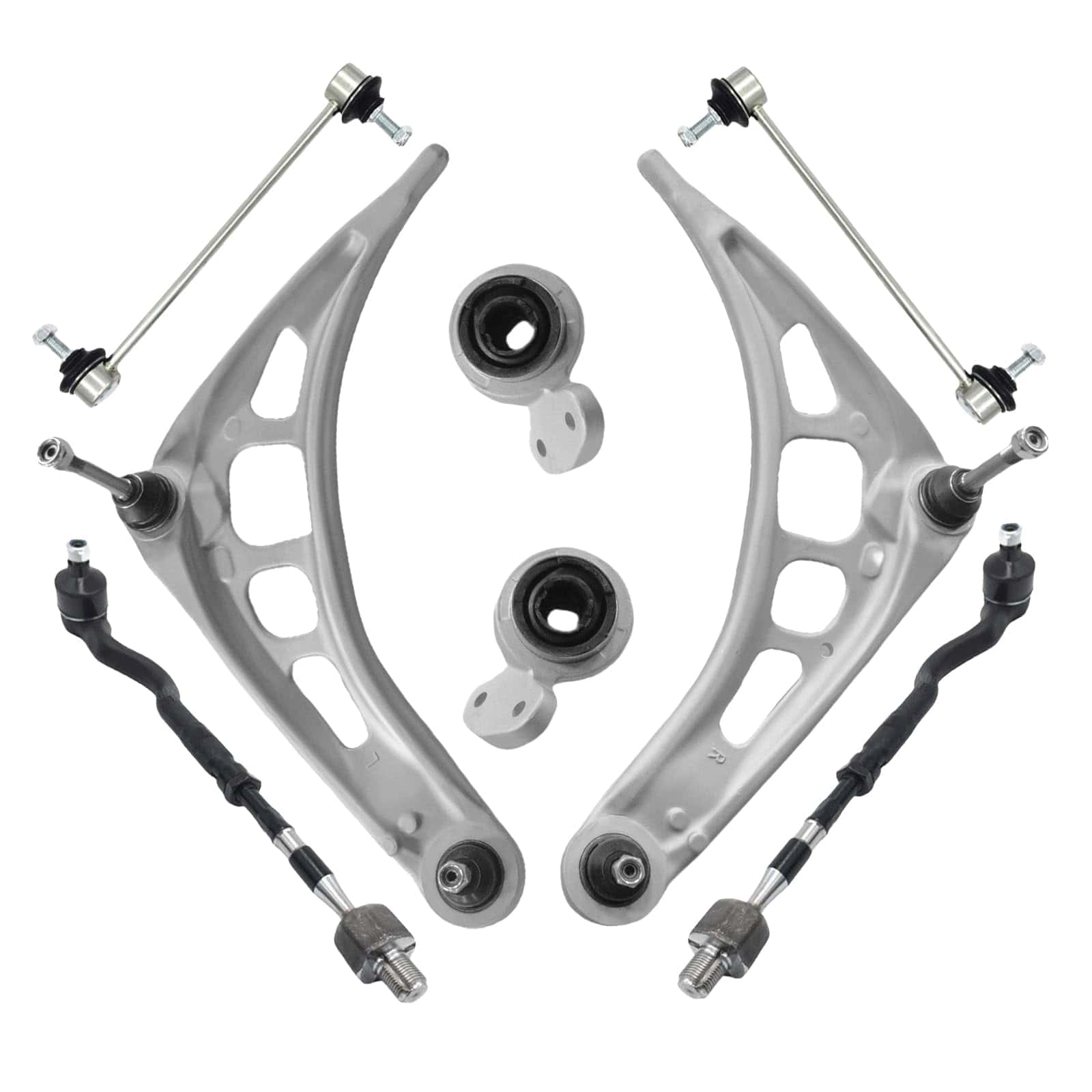 Kit de suspensión delantera Heyhap 8pcs, conjunto de brazo