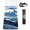 Tapete de Yoga Antideslizante Knsbk TPE -Nieve de Montaña