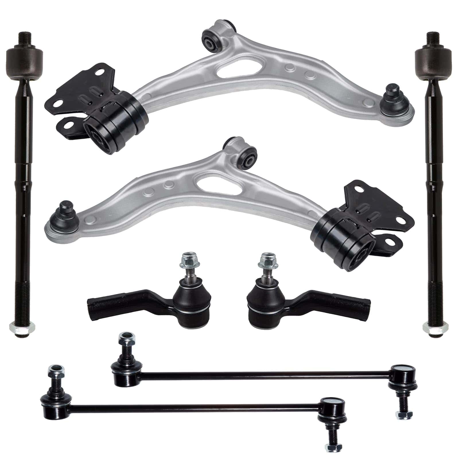 TUCAREST 8Pcs Kit de Suspensión Compatible con 13-18 Fo-rd