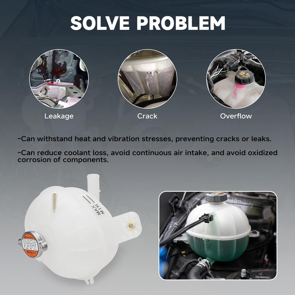 25431D3600 Tanque de Depósito de Refrigerante con Tapa - Imagen 7