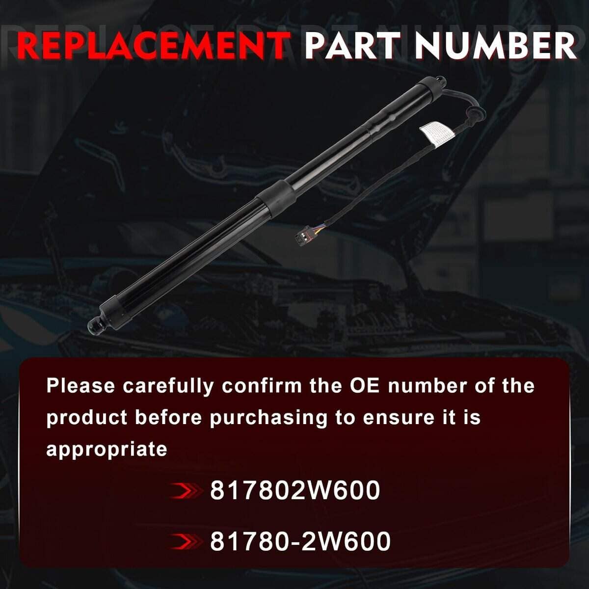 Soporte de elevación de la puerta trasera derecha - Imagen 4