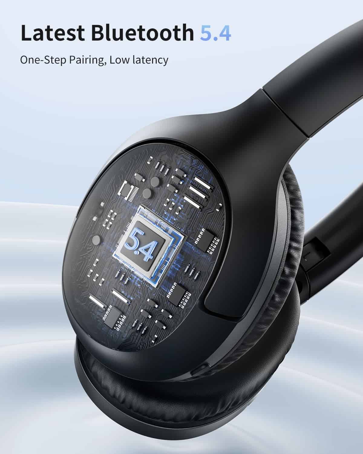 Audífonos Bluetooth Over Ear wegear HS7, 60H de - Imagen 5