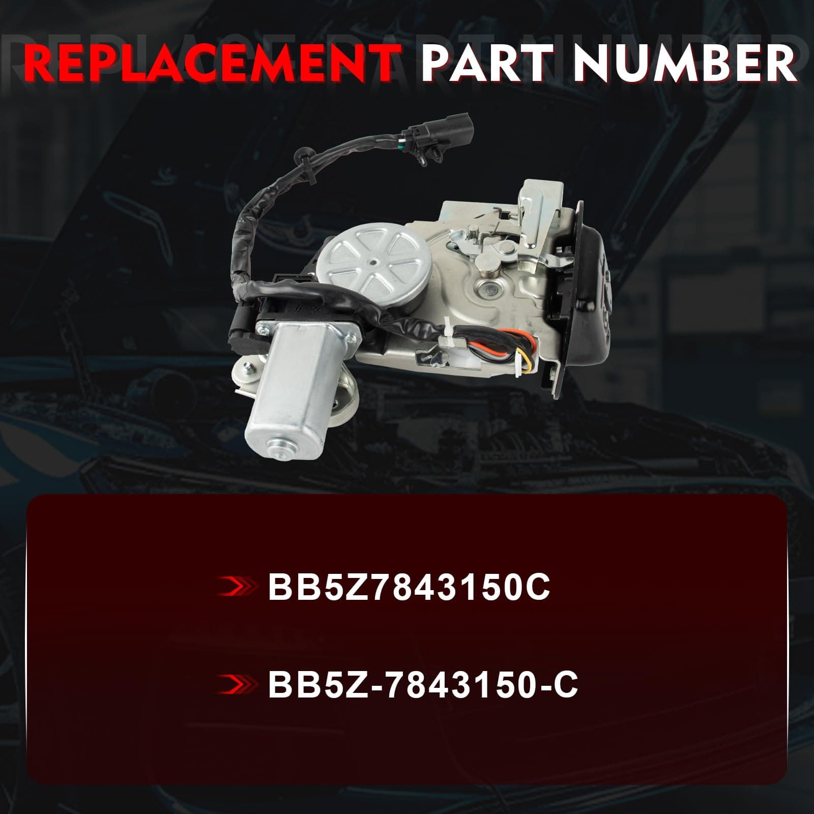 Merautop SJ Bloqueo de Puerta trasera de Maletero Actuador - Imagen 4