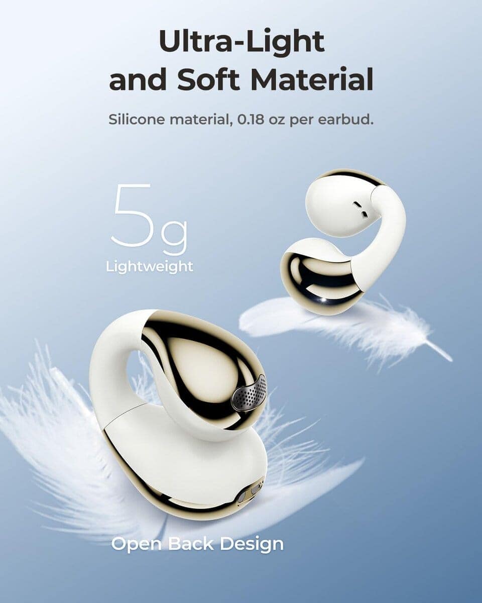 Auriculares de oído abiertos wegear, auriculares con clip, - Imagen 6