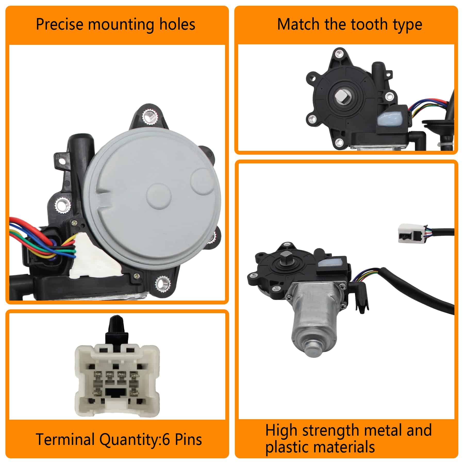 Motor de Elevación de Ventana para Infiniti FX35/FX45/G35 - Imagen 5