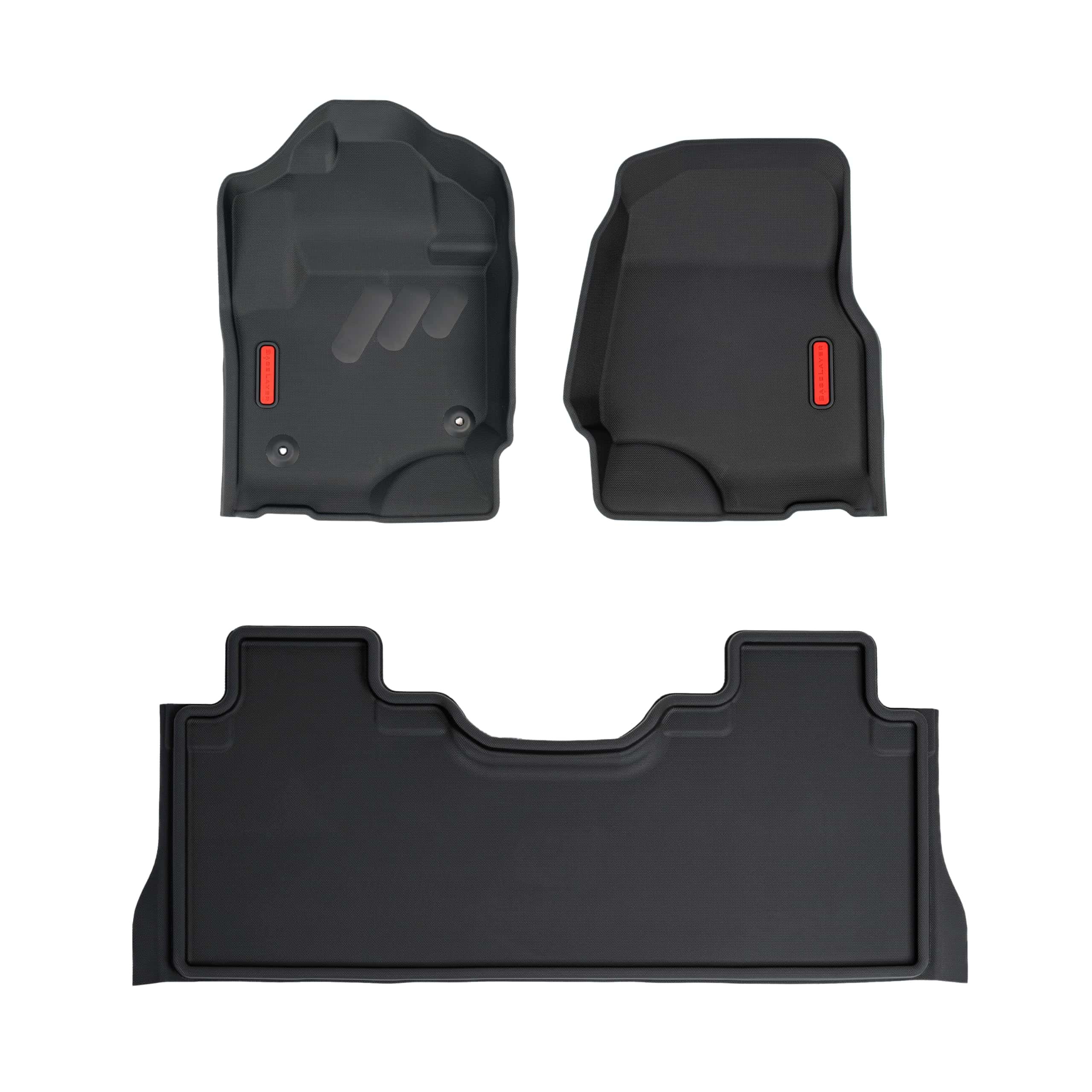 Tapetes BaseLayer para Ford F250/350 Super -Rojo