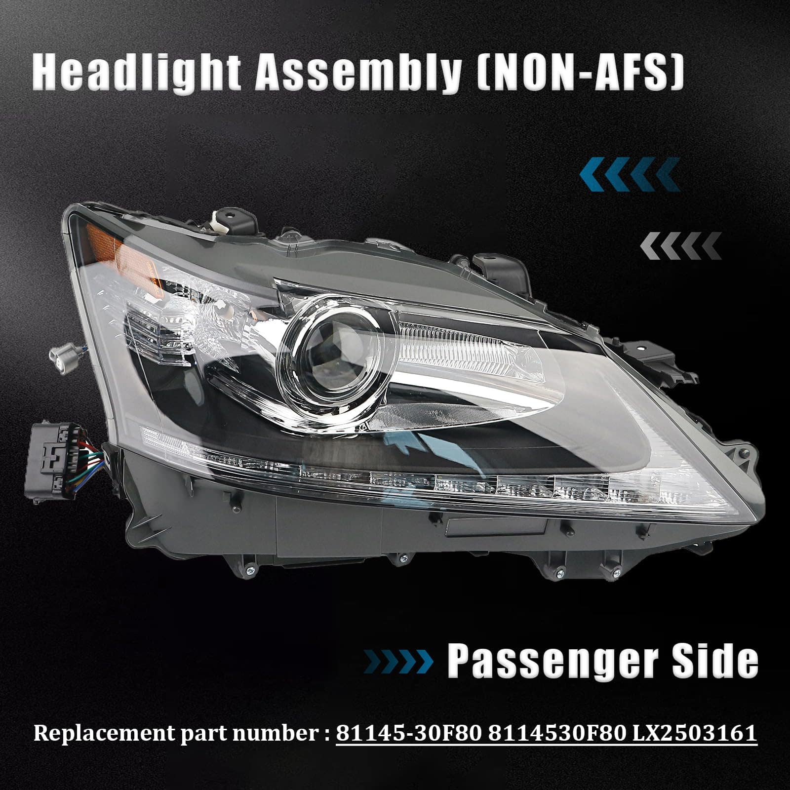 Faros delanteros LED de lado derecho para 2013 2014 2015 - Imagen 3