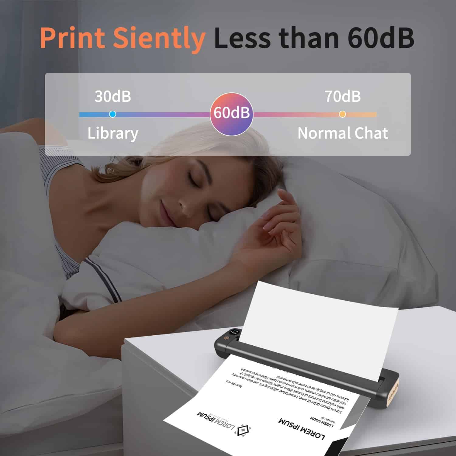 Impresora térmica inalámbrica portátil Rongta, WiFi - Imagen 8