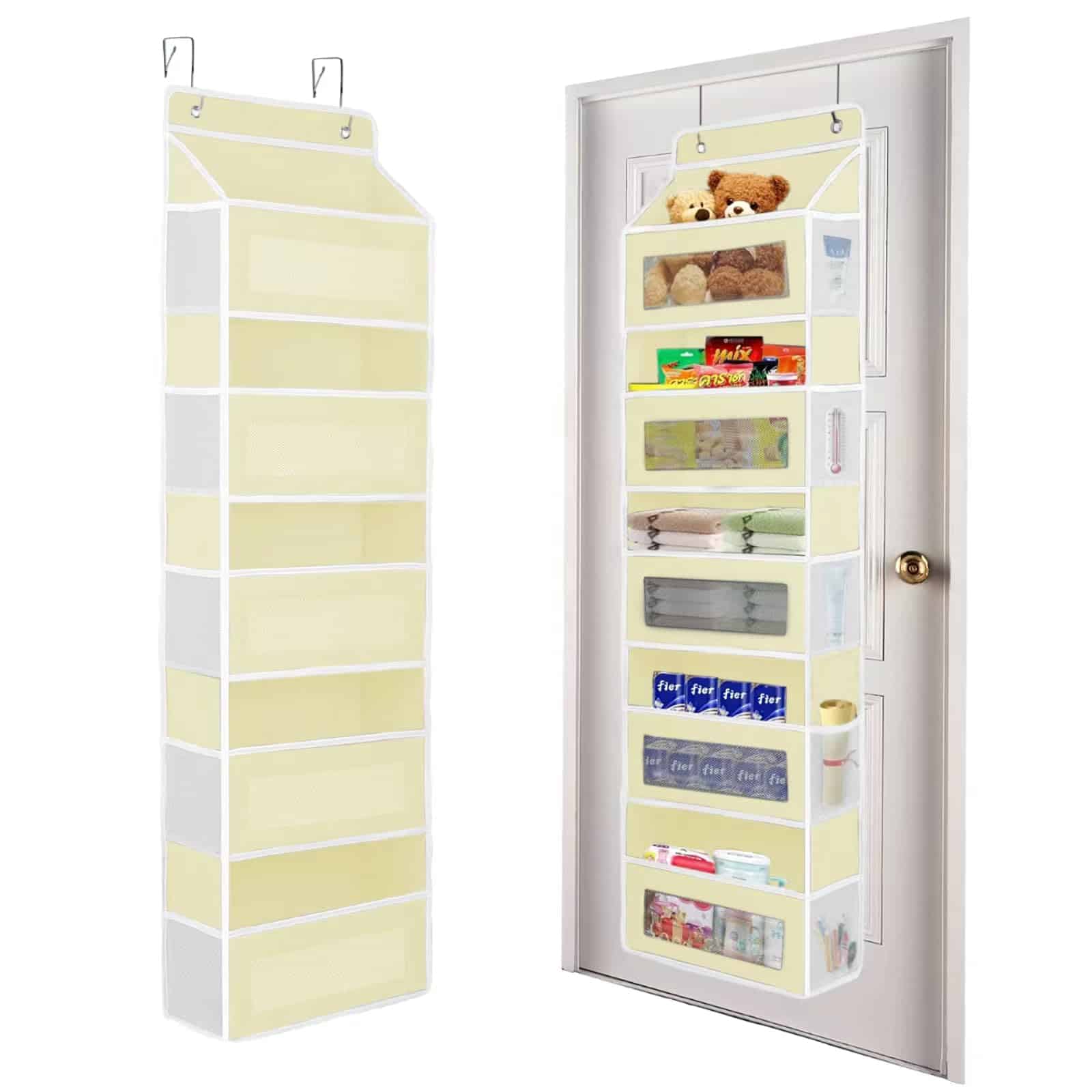 Chutai 2 Pack Organizador de Puerta Beige