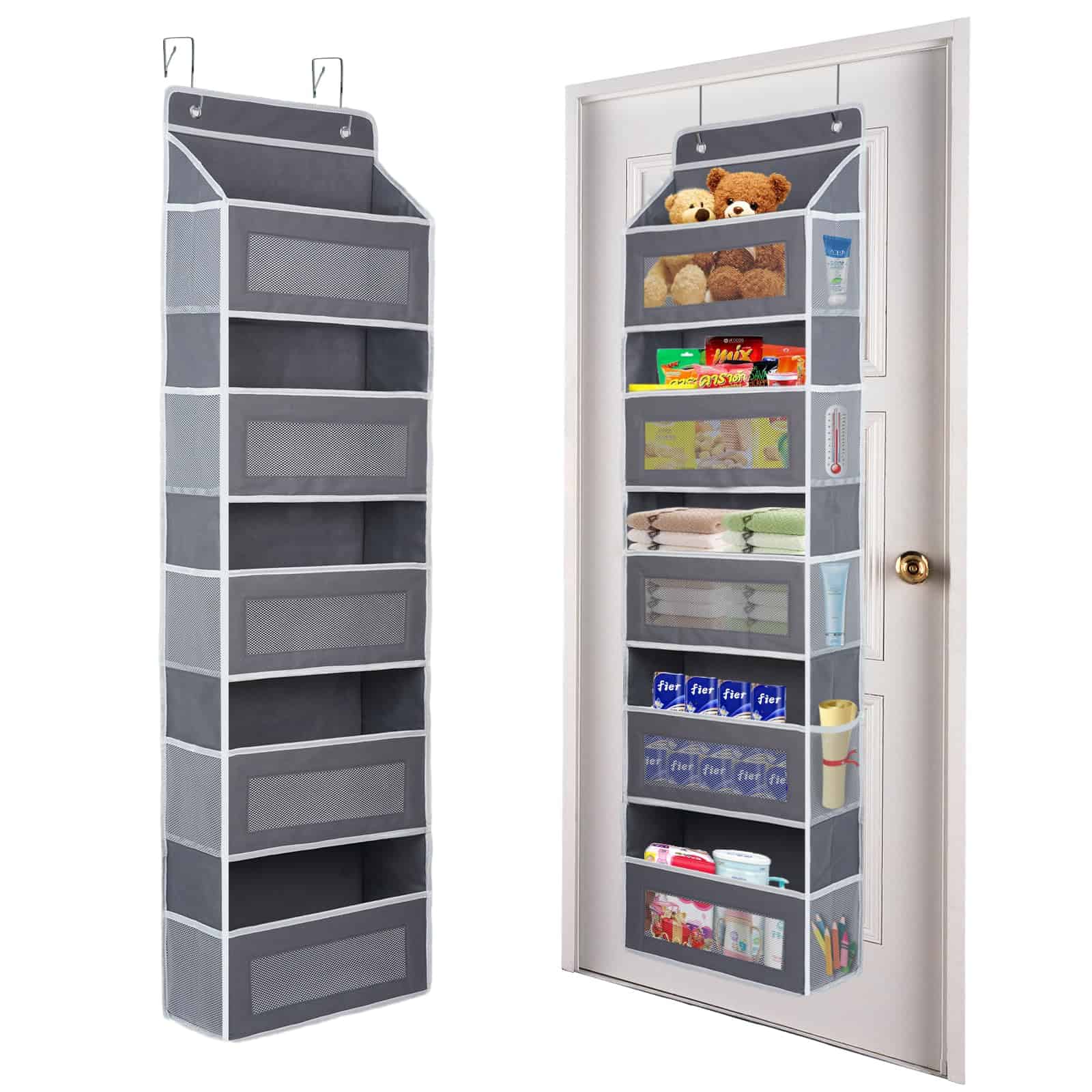 Organizador de Puerta Chutai 2 Pack, 5 Estantes Colgante