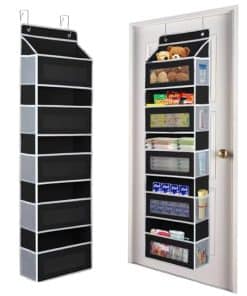 Chutai 2 Pack Organizador de Puerta Negro
