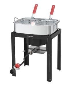 Freidora profunda de propano Fire Riot 50,000 BTU - 18QT de