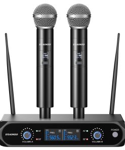 Sistema de Micrófono Inalámbrico Aokeo, Set de Micrófono