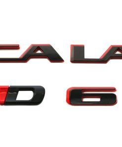 3Pcs Emblemas Traseros de Elevación de la Puerta Trasera de