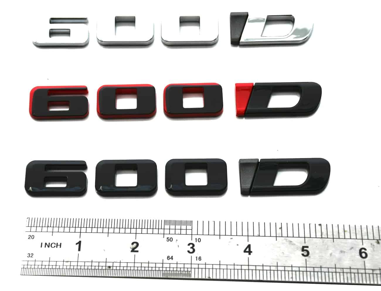 3Pcs Emblemas Traseros de Elevación de la Puerta Trasera de - Imagen 8