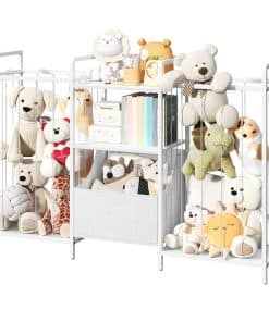 Organizador de Animales de Peluche MAHANCRIS, Red Grande