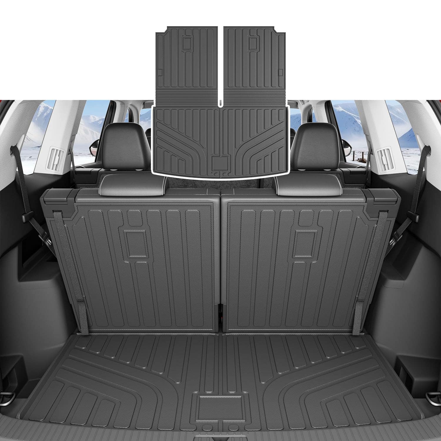 Tapete de carga xipoqix Compatible con Volkswagen VW Atlas