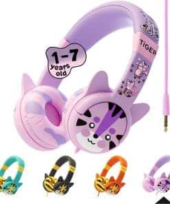 Audífonos con cable para niños de 1 a 7 años - Audífonos