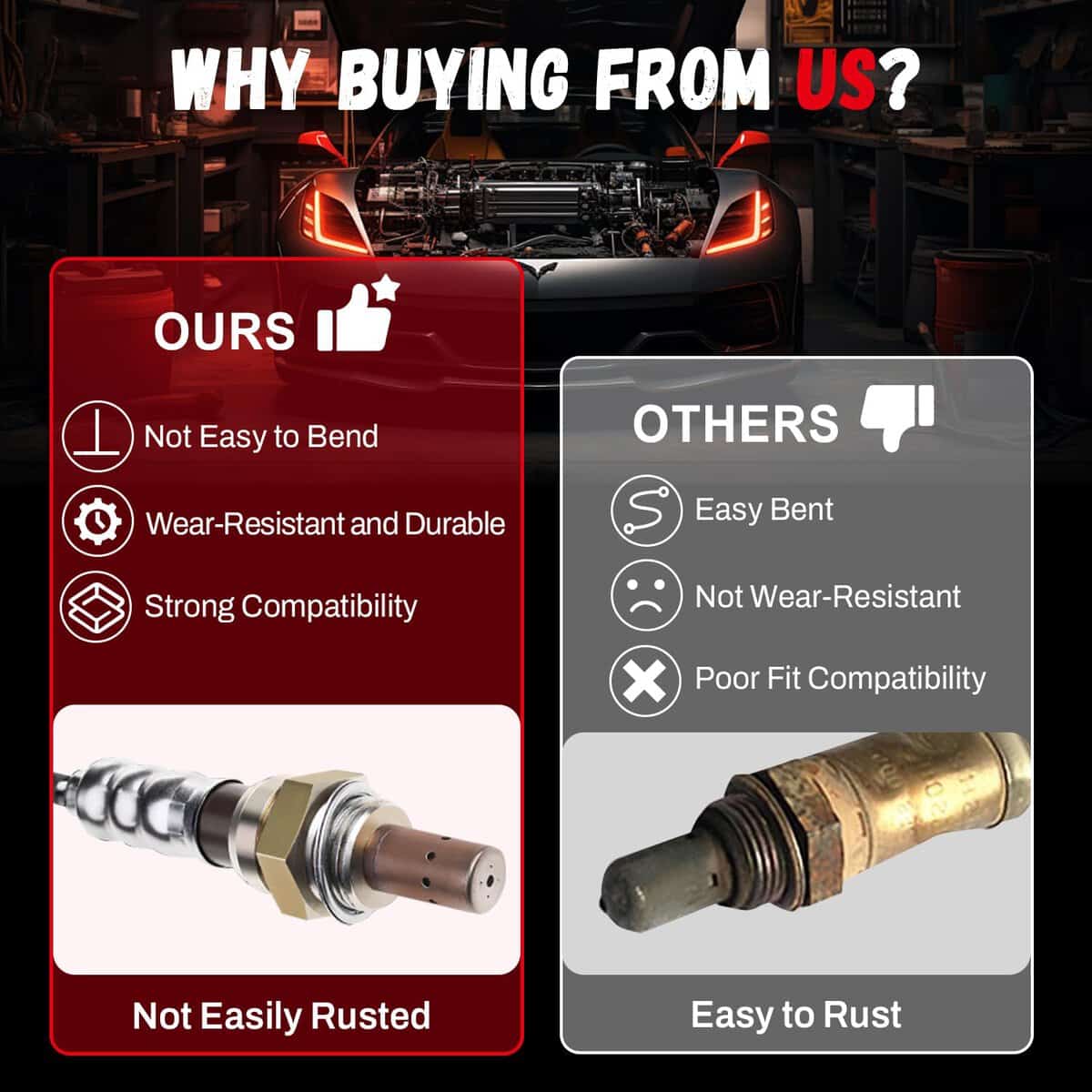 Sensor de oxígeno de relación aire combustible de sonar - Imagen 7