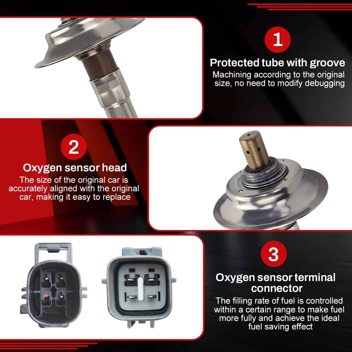 Sensor de Oxígeno de Relación Aire/Combustible XDTIME - Imagen 4