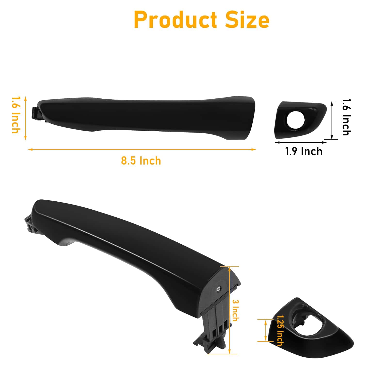 Manija de puerta exterior compatible con Hyundai Elantra - Imagen 8