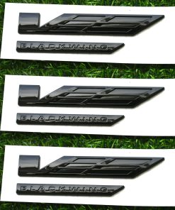 3 Piezas Emblemas V-Blackwing V-Series Black Out Blackwing