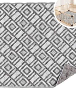 Tapete de Juego para Bebé 50x50, Alfombra de Juegos