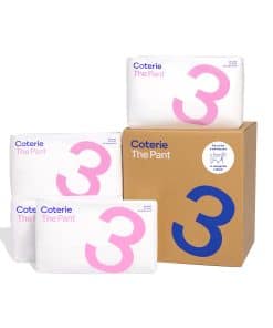 Pañales Coterie estilo pantalón para piel sensible,