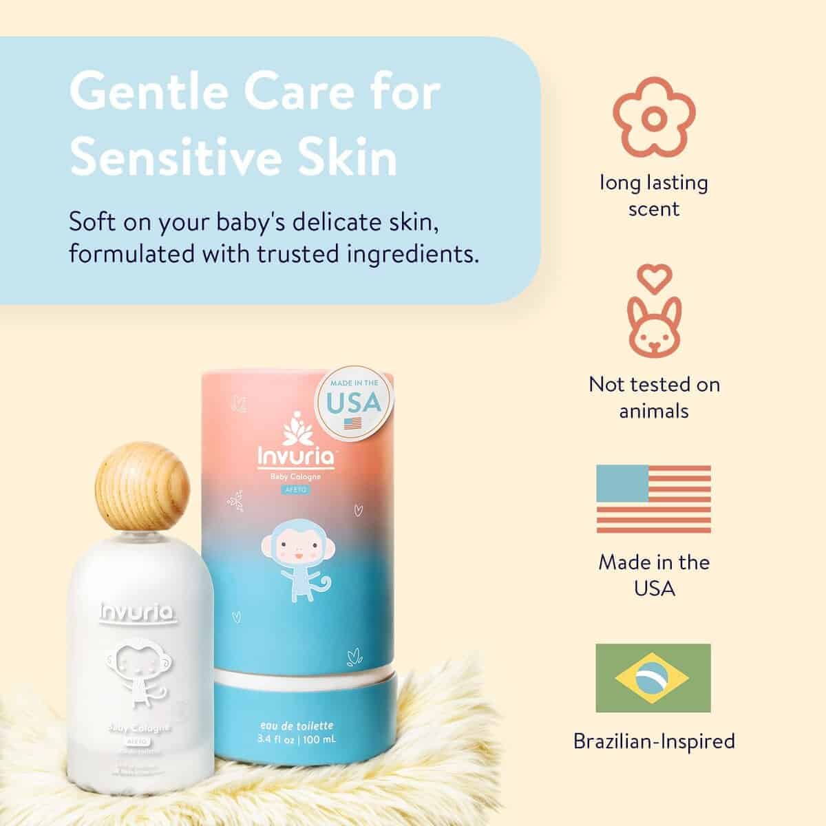 Colonía Afeto para Bebés Invuria | Colonia sin Alcohol | - Imagen 4