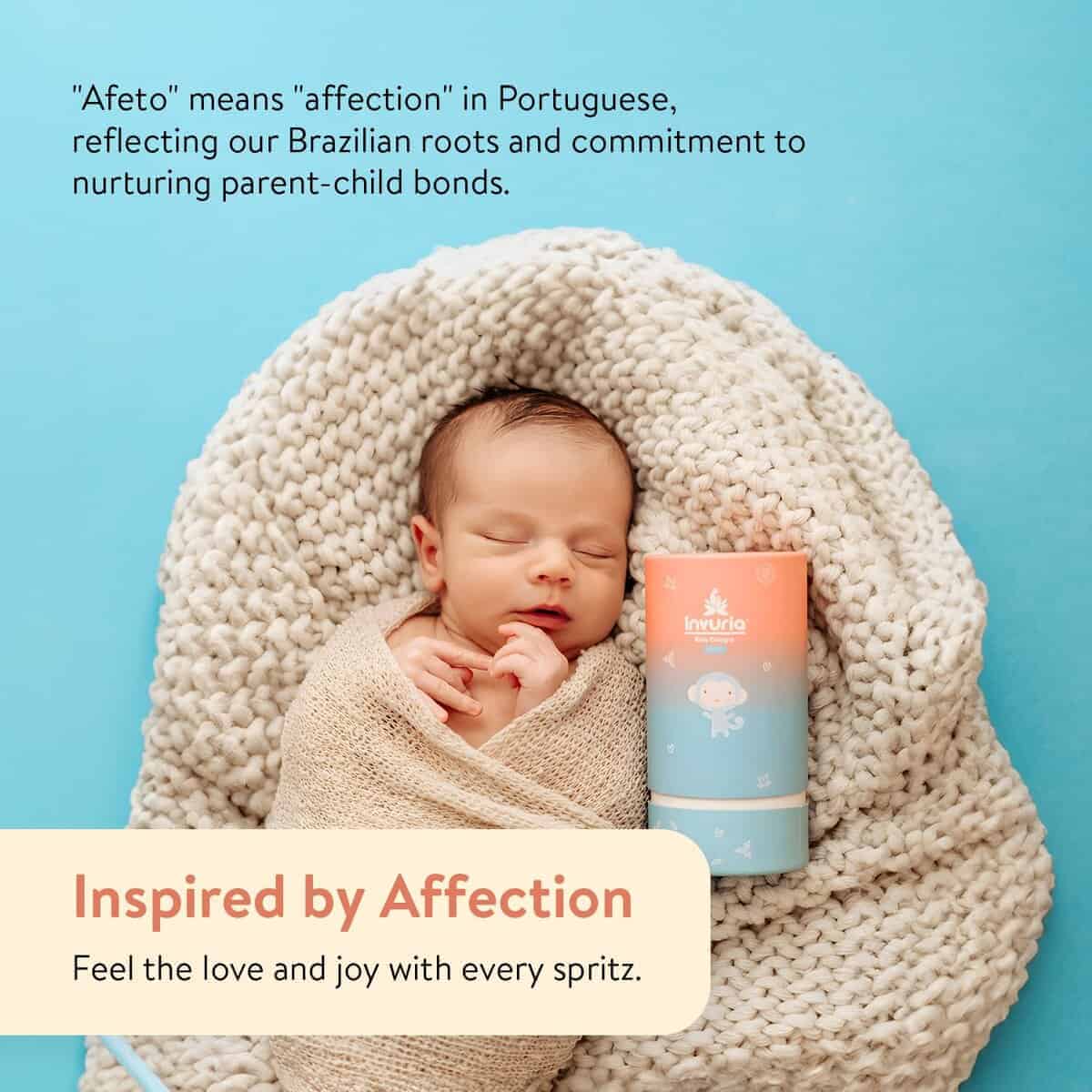 Colonía Afeto para Bebés Invuria | Colonia sin Alcohol | - Imagen 3