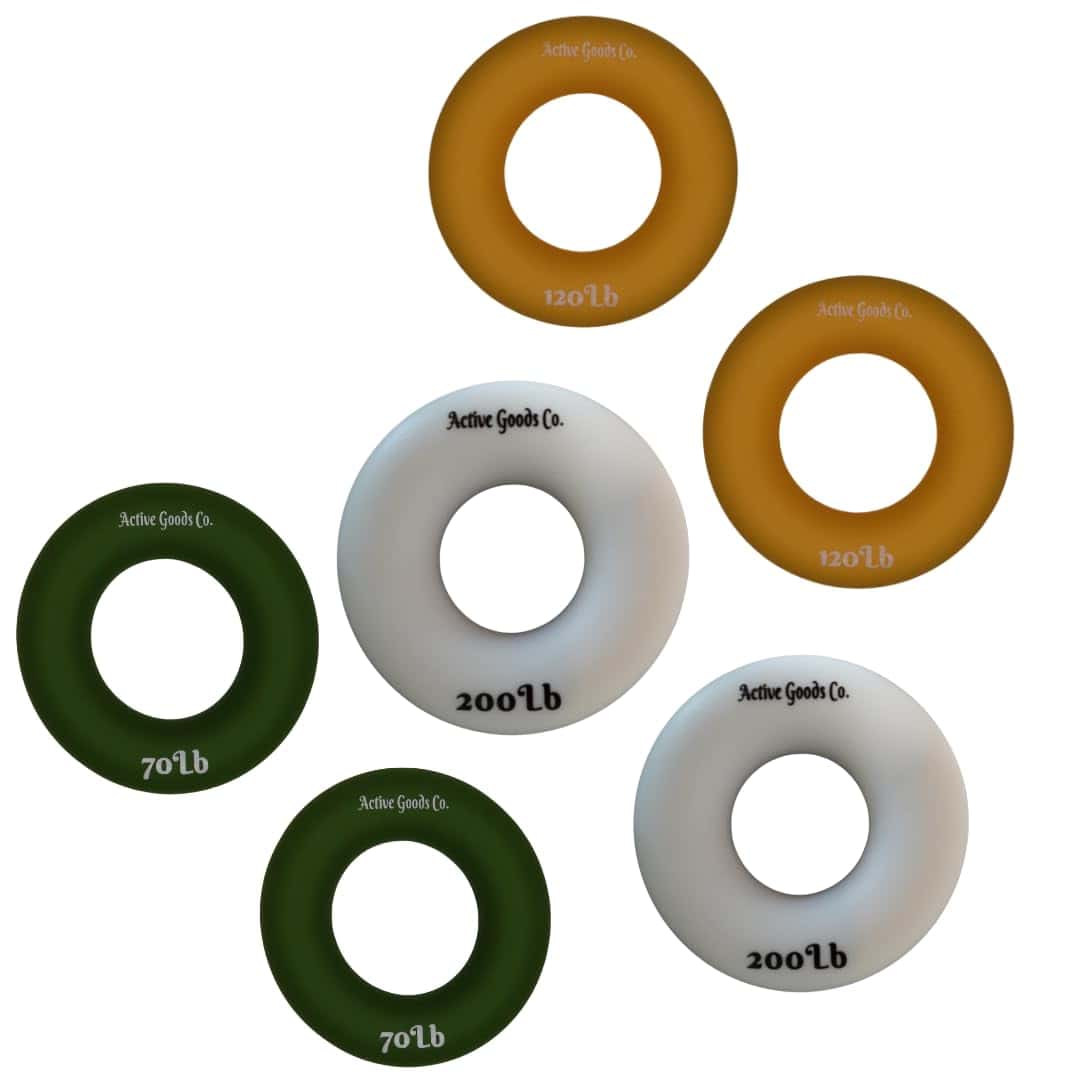 Anillo de Silicona para Ejercicio de Mano de ActivegoodsCo