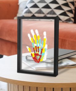 Kit de Huellas Familiares Himake: Marco de Arte y