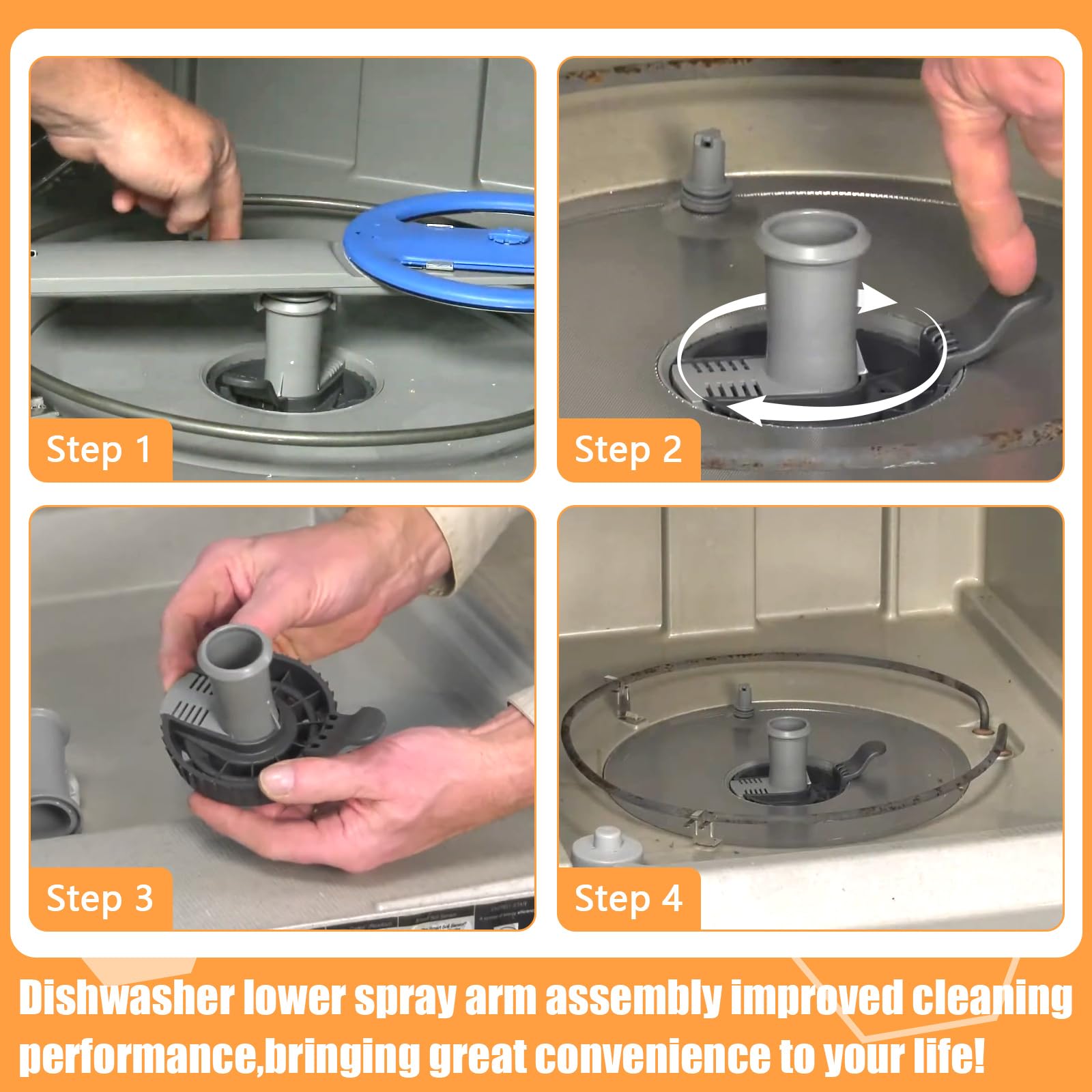 5304518968 Soporte del brazo de pulverización inferior para - Imagen 7