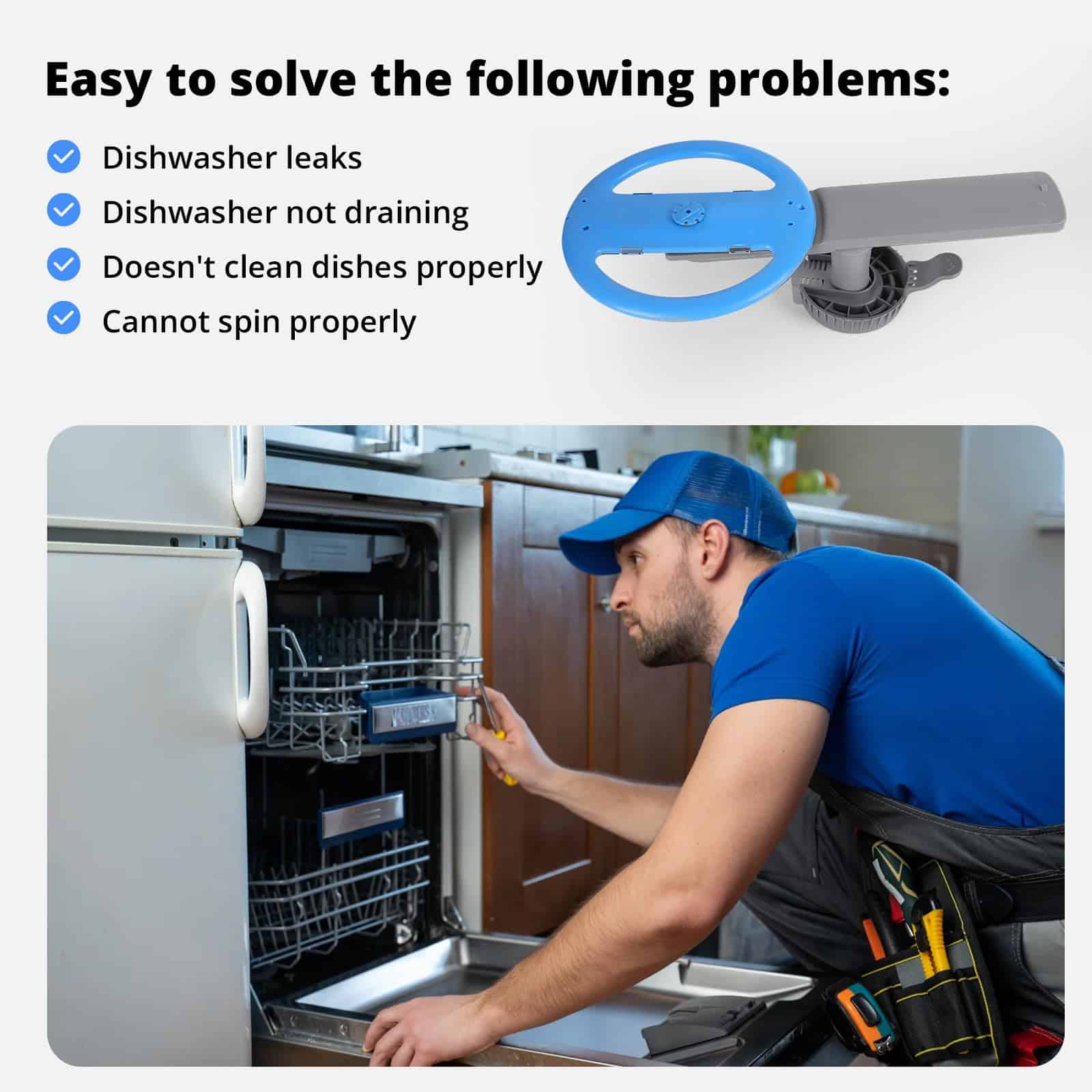 5304507158 Ensamble del Brazo Rociador para Lavavajillas - Imagen 5