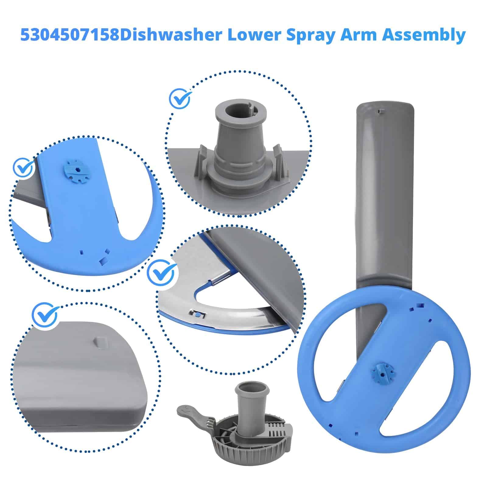 5304507158 Ensamble del Brazo Rociador para Lavavajillas - Imagen 4