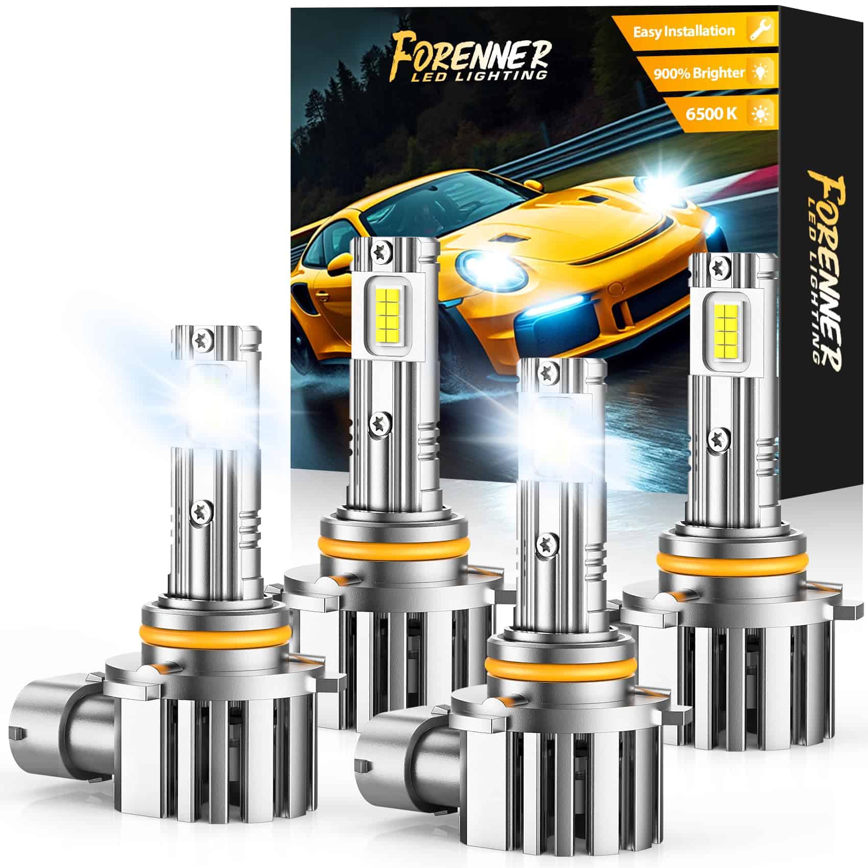 Combo de Bombillas forenner 9005 9006, Luces de Niebla HB3