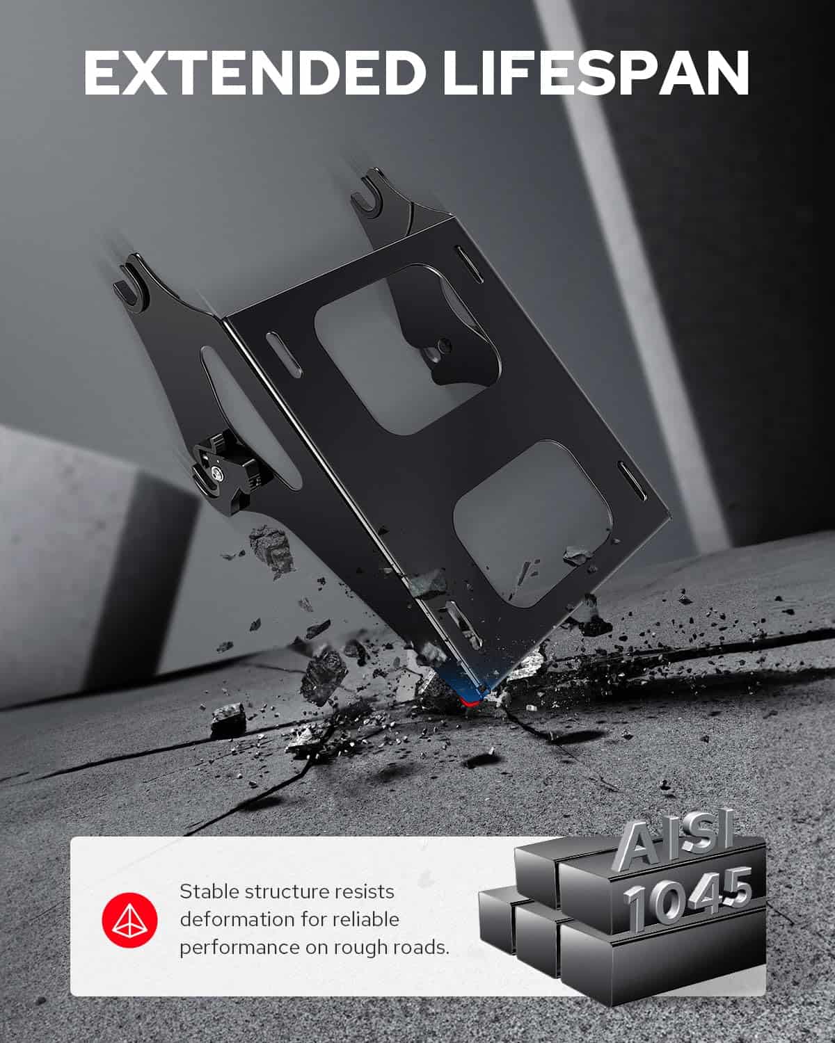 Soporte de Maleta de Tour Benlari más Grueso Desmontable - Imagen 7