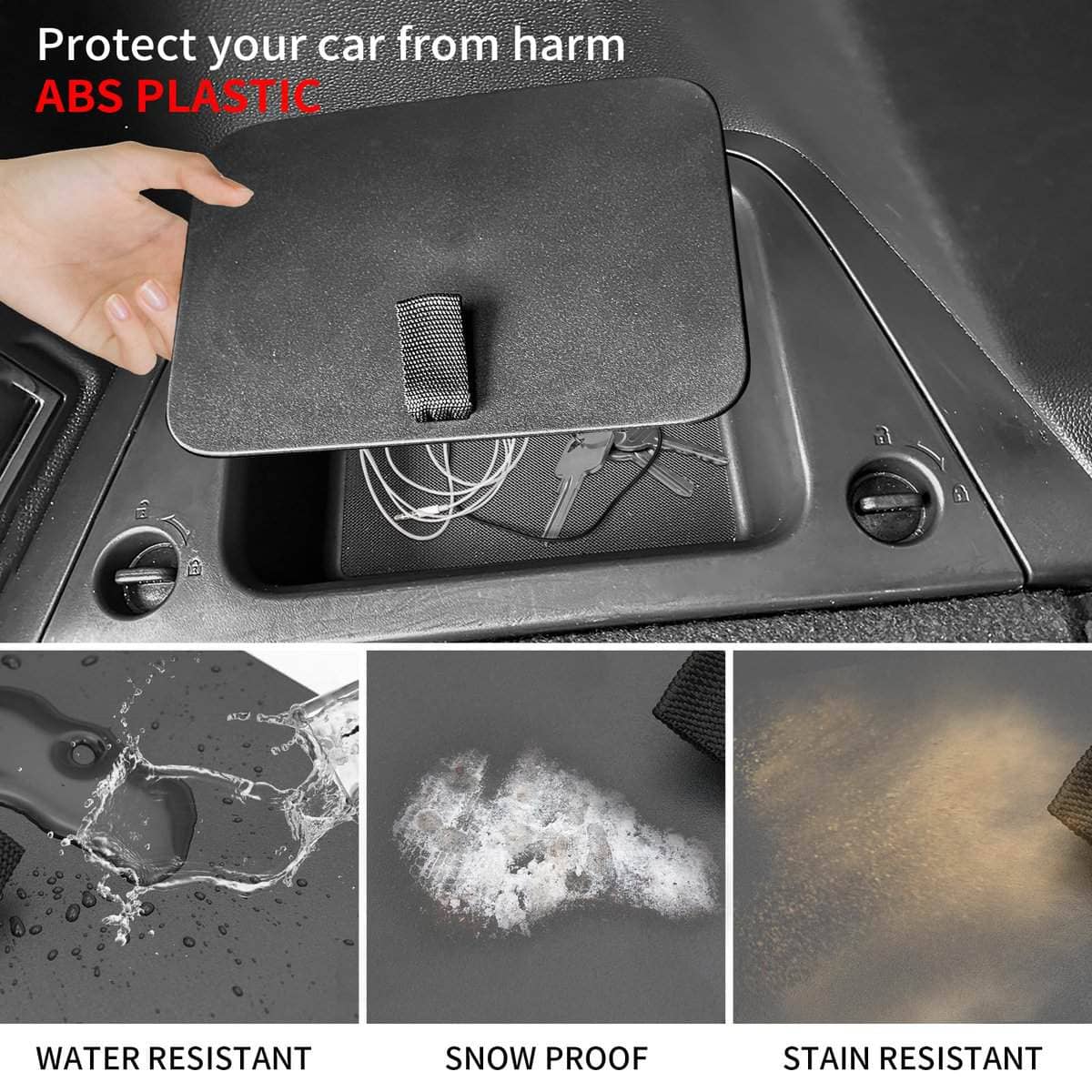 Cubierta de organizador de maletero trasero Kingna - Imagen 5