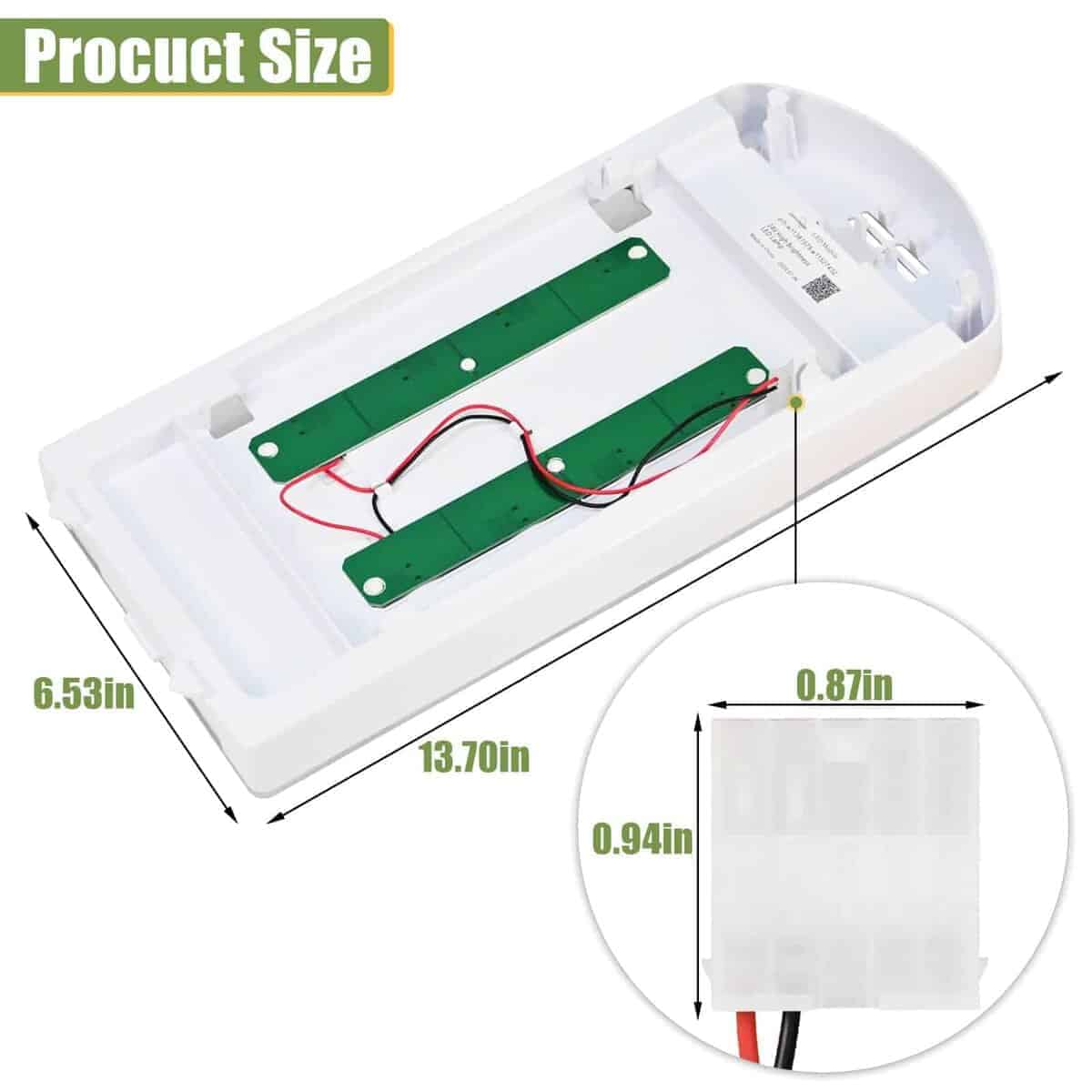 Módulo de luz LED para refrigeradores W11527432 de repuesto - Imagen 3
